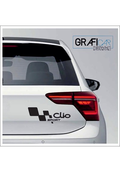 Clio Sport Sticker Büyük 2'Li Paket
