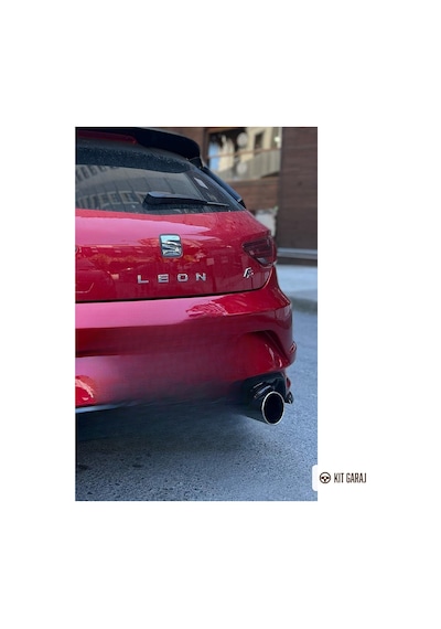 Kit Garaj Leon Mk3 Aero Tampon Sağ - Sol Flapları Plastik 2012-2020 Boyalı