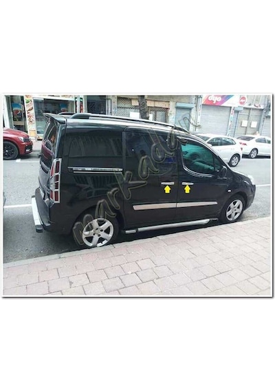 Woc Chrome Peugeot Partner Tepee Krom Kapı Kolu 2008-2018 4  Kapı