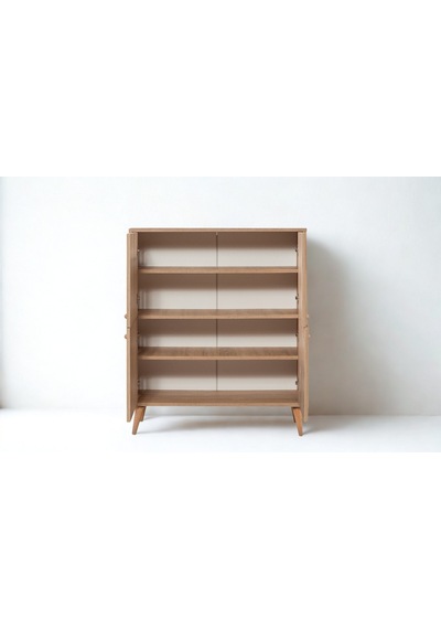 Granada Çok Amaçlı Dolap Bonomo Desenli Silindir Ayak Form 95x36x111 Cm Atlantik Çam Granada Çok Amaçlı Dolap Bonomo Desenli Silindir Ayak Form 95x36x111 Cm Atlantik Çam