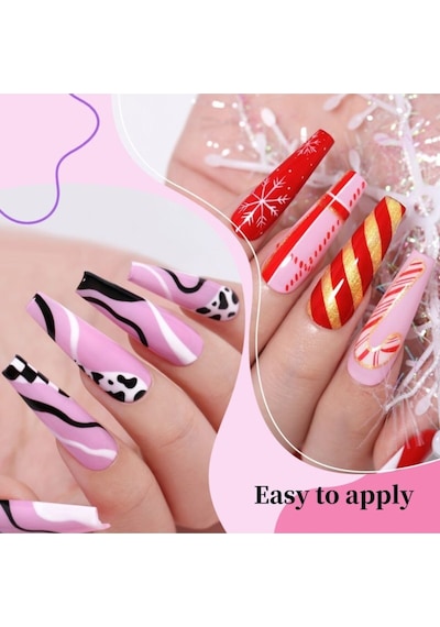 8 Ml Naıl Art Paıntıng Gel Uv Set Naıl Art Çizim Seti 12 Parça