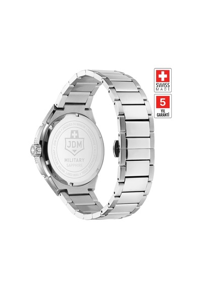 Jdm Mılıtary Sapphıre Jdm-wg034-01 Erkek Kol Saati Gümüş