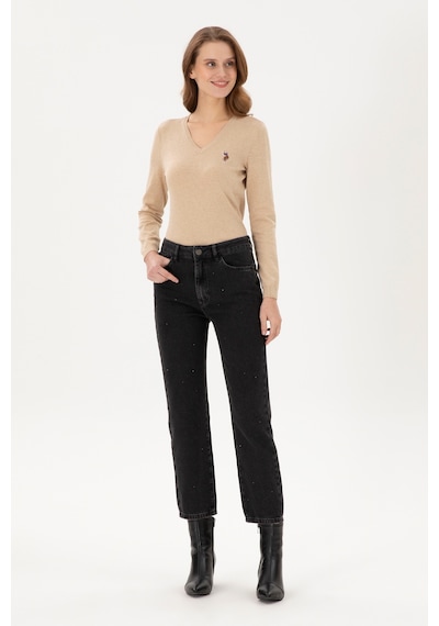 U.s. Polo Assn. Kadın Siyah Jean Pantolon 50295984-dn0027 Siyah