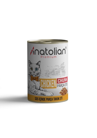 Anatolian Premium Tavuklu Yetişkin Kedi Konservesi 24 X 400 G