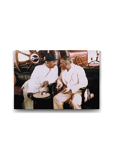 Ayrex Atatürk Ve İsmet İnönü Tablosu - 45x30cm