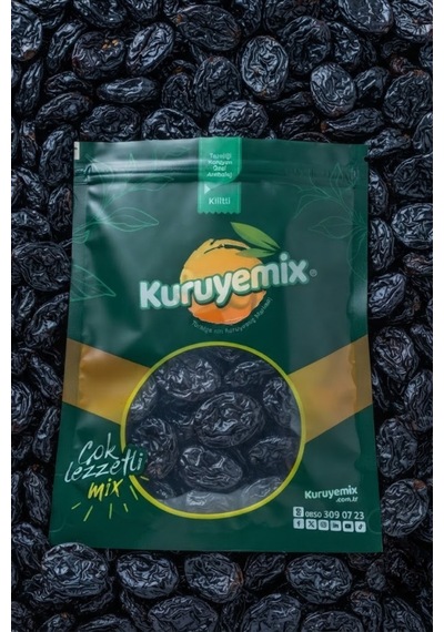 Doğal Kuru Siyah Erik - Katkısız, Şifa Kaynağı Ve Taptaze Seçenek 250g