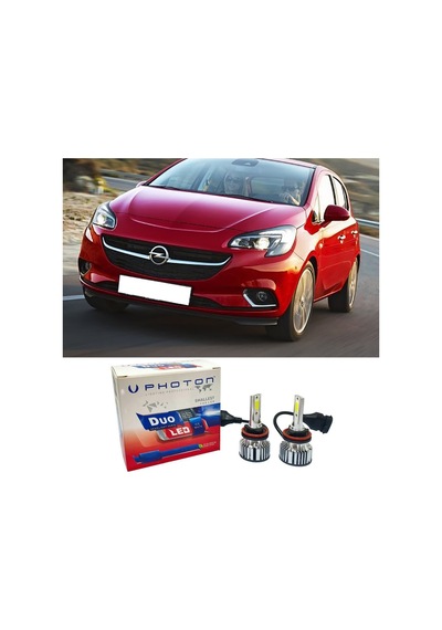 Opel Corsa E Led Xenon Uzun Far Ampulü H7 Duo Yeni Seri Beyaz 2014-2019