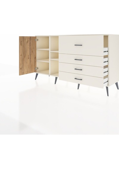 Kronos Konsol 4 Raflı 4 Çekmeceli Tek Kapaklı 176x59x99 Aytaşı-ç Aytaşı-çam/aytaşı Kronos Konsol 4 Raflı 4 Çekmeceli Tek Kapaklı 176x59x99 Aytaşı-ç Aytaşı-çam/aytaşı