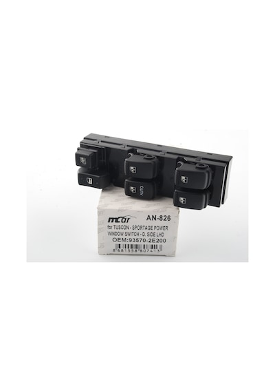 Hyundai Tucson 2006-2009 Ön Sol Cam Açma Düğmesi Mcar 945702e200