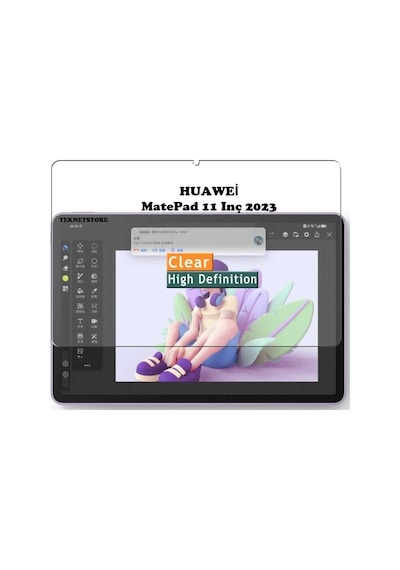 Matepad 11 2023 6gb 128gb 11 Inç Tablet Ekran Koruyucu Nano Kırılmaz Tam Uyumlu Esnek Cam Şeffaf