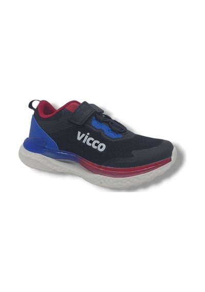 Vicco Yancy Çocuk Siyah - Saks Mavi Spor Ayakkabı Siyah