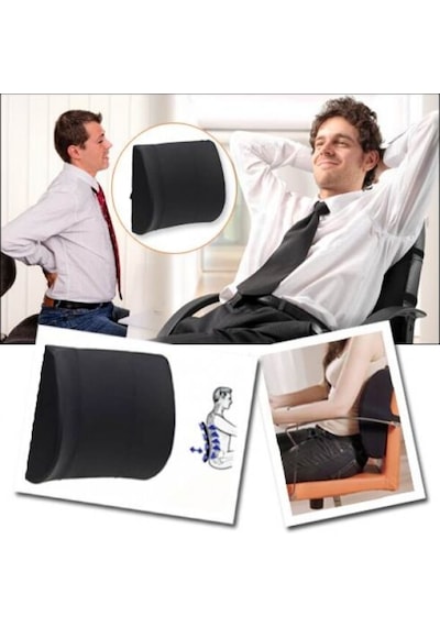 Ortopedik Ofis Koltuk Sırt Minderi Ergonomik Fıtık Bel Yastığı (499193824)