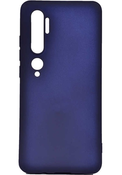 Xiaomi Mi Note 10 Kılıf Zore Premier Silikon Kapak Lacivert