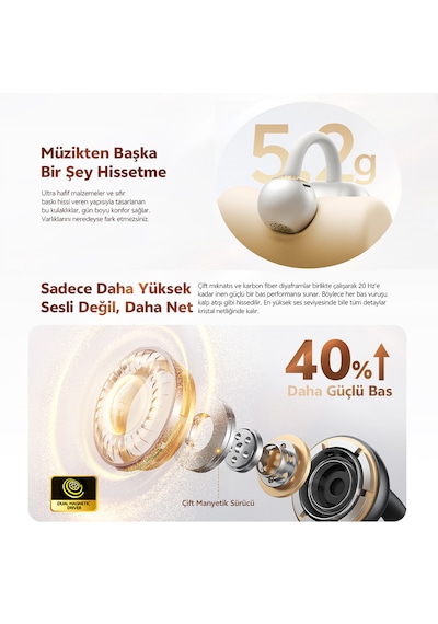 Qcy C50 Crossky Bluetooth 6.0 Kulakiçi Kulaklık