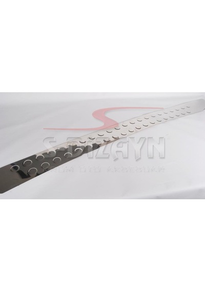 S-Dizayn  Citroen Nemo Krom Arka Tampon Eşiği 2008 Üzeri