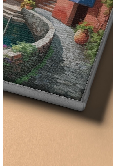 Webstyle Sayılarla Boyama Seti Kasnaklı Sakin Kıyı 60 X 75 Cm