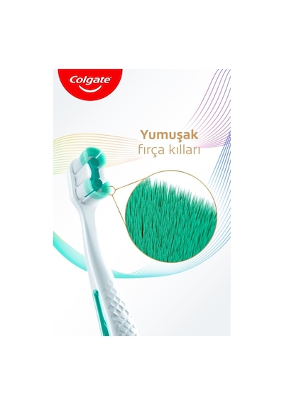 Colgate Total Foaming Clean 1+1 Yumuşak Diş Fırçası