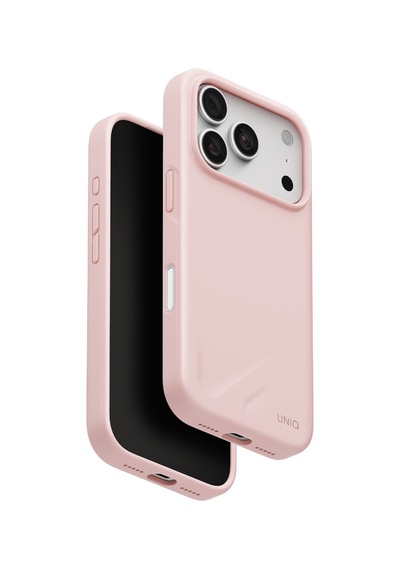 Apple iPhone Uyumlu 18 Pro Max Kılıf Sıvı Silikon Lino 2.5 Metreden Düşmeye Dayanıklı Soft Yumuşak Magsafe Kapak Pembe
