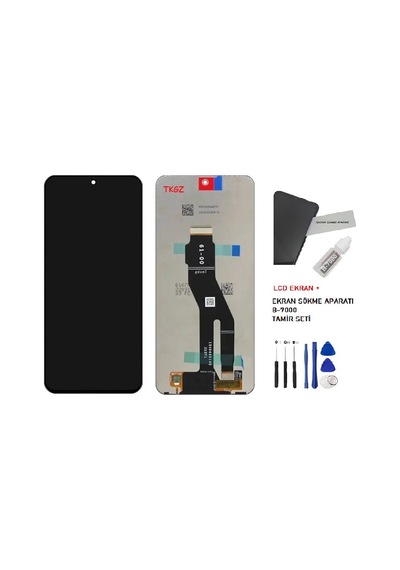 Honor X8a Uyumlu Lcd Ekran Dokunmatik Servis + B-7000 + Tamir Seti