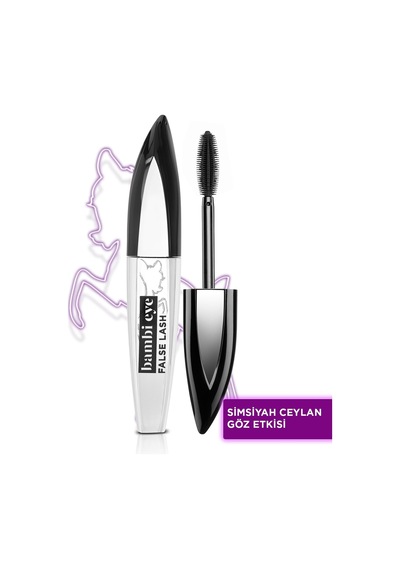 L'Oreal Paris Bambi Eye False Lash Extra Black Maskara 01