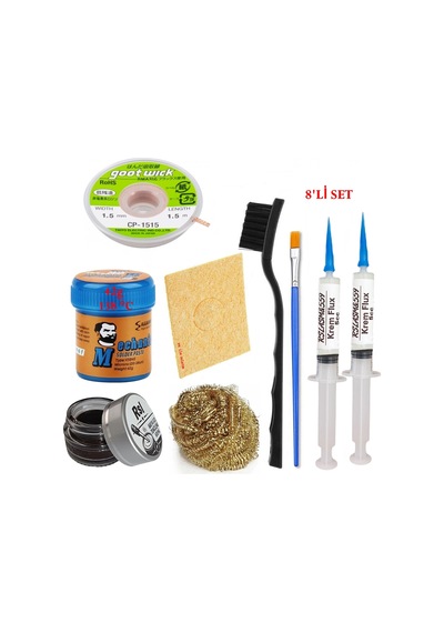 Kremlehim Mchanc 138 C 42gr Havya Uc Temizleyici Flux Lehim Toplama Cp-1515 Lehim Emme Teli,yardımcı Set03