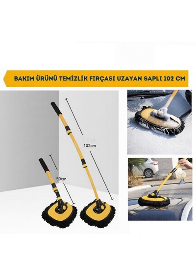 Mikrofiber Temizlik Ve Yıkama Teleskopik Mop Diğer