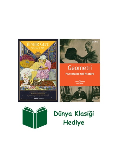 Binbir Gece Masalları + Geometri + Dünya Klasiği Hediye