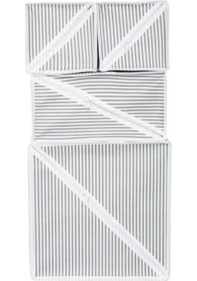 Çekmece Düzenleme Kutu Seti Organizer 4lü Set 5399 Çok Renkli