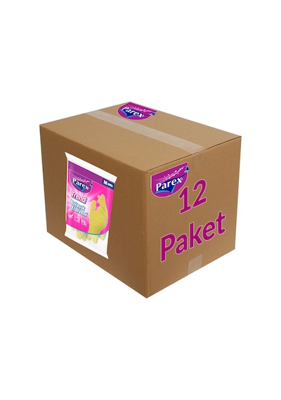 Trend Bulaşık Eldiveni Orta Boy 12 Paket 1 Koli