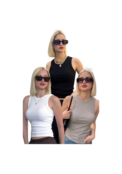 Madmext 3'lü Paket Gri-beyaz-siyah Regular Kesim Fitilli Atlet Mg2428 Gri/siyah/beyaz Madmext 3'lü Paket Gri-beyaz-siyah Regular Kesim Fitilli Atlet Mg2428 Gri/siyah/beyaz