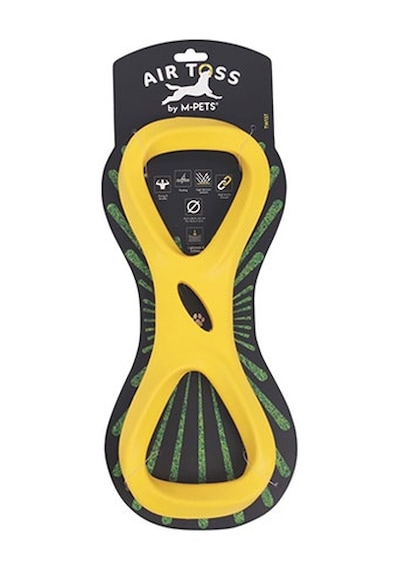 M-pets Air Twist Suda Yüzen Köpek Oyuncağı Sarı 13,3x34,4x3,1 Cm 244-50087.01