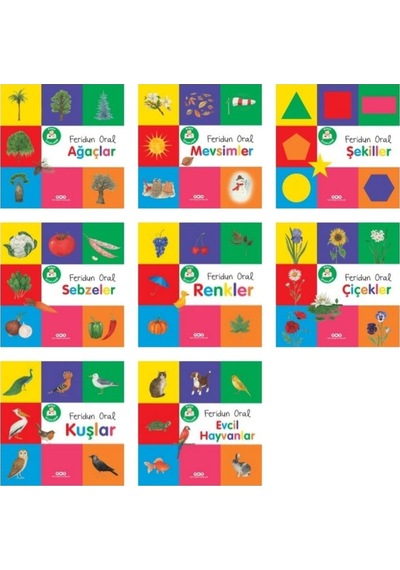Minik Kitaplarım Serisi 8 Kitaplık Set