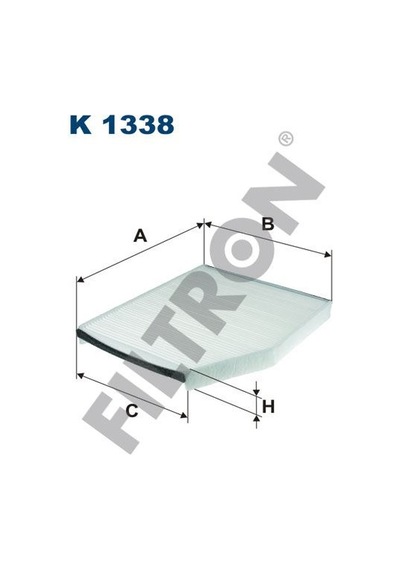 FILTRON K1338 POLEN FİLTRESİ FORD TOURNEO CUSTOM 12- 2.2 TDCİ 12