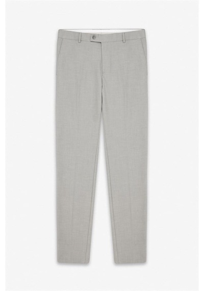 Süvari Gri Slim Sivri Yaka 6 Drop Takım Elbise Tk1020000351-s05 Gri