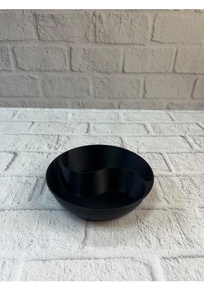 Dekoratif Siyah Çerezlik Kase 4 Lü Set 3x12 Cm