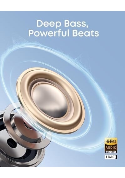 Soundcore C50i Bluetooth Kulaklık, Açık Kulak Teknolojisi, Güçlü Bas İçin 12 Mm Sürücüler, Yapay Zeka İle Net Aramalar, Gerçek Zamanlı Çeviri, Yüksek Çözünürlük, Ip55 Su Geçirmez, Siyah - D1101 50 x 22 Soundcore C50i Bluetooth Kulaklık, Açık Kulak Teknolojisi, Güçlü Bas İçin 12 Mm Sürücüler, Yapay Zeka İle Net Aramalar, Gerçek Zamanlı Çeviri, Yüksek Çözünürlük, Ip55 Su Geçirmez, Siyah - D1101 50 x 22