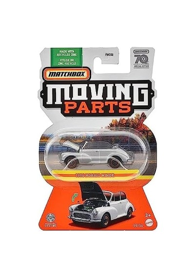 1:64 Açılır Parça Arabalar 1956 Morris Minor Fwd28-hlg35 Açık Bej