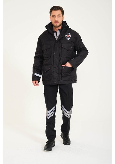Yeni Tip Kamu Özel Güvenlik Kaban Takım Füme
