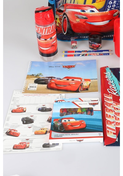 X Dekomus Lisanslı Cars Brick Champion's Colleciton Kırtasiye Seti 32 Cm Tek Bölmeli Küçük Boy Anaokul Çantası,beslenme Kabı,matara Seti Açık Gri X Dekomus Lisanslı Cars Brick Champion's Colleciton Kırtasiye Seti 32 Cm Tek Bölmeli Küçük Boy Anaokul Çantası,beslenme Kabı,matara Seti Açık Gri