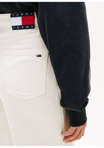 Tommy Jeans Beyaz Kadın Denim Pantolon Claıre Hr Wd Bj4199-15727