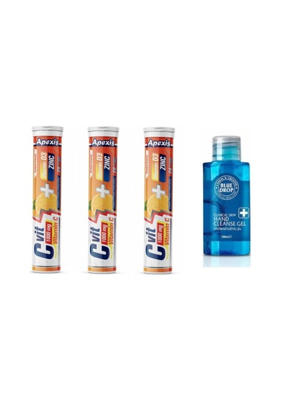 Apexis C Vitamini 1000 Mg D Vitamini.Çinko 20 Tablet X 3