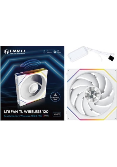 Lian Li Unı Fan Tl Wıreless 1x120mm Beyaz Kasa Fanı