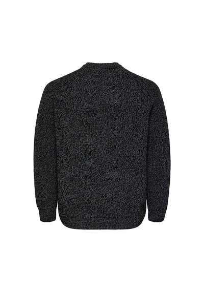 Only & Sons Onsjoın Rlx Ls Raglan Knıt Black Çok Renkli