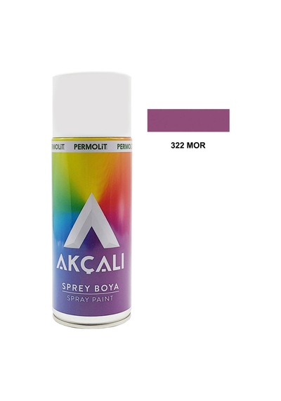 Akçalı Sprey Boya 322 Mor 400 ML