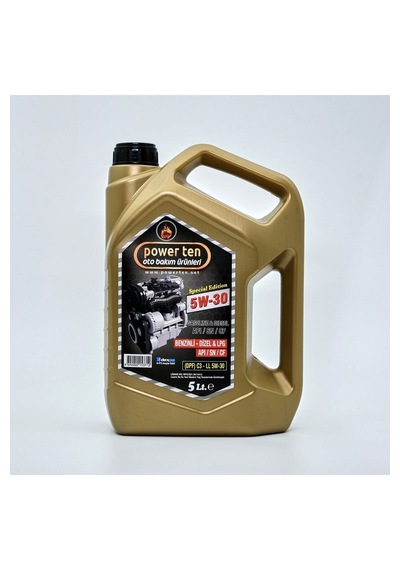 Power Ten 5w30 Motor Yağı Partiküllü 5 Litre