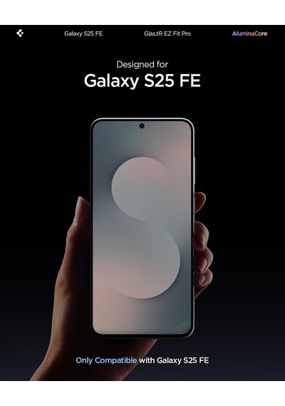 Galaxy S25 Fe İle Uyumlu Ekran Koruyucu Cam Kolay Kurulum Glas.tr Ez Fit Pro 2 Adet - Agl10202