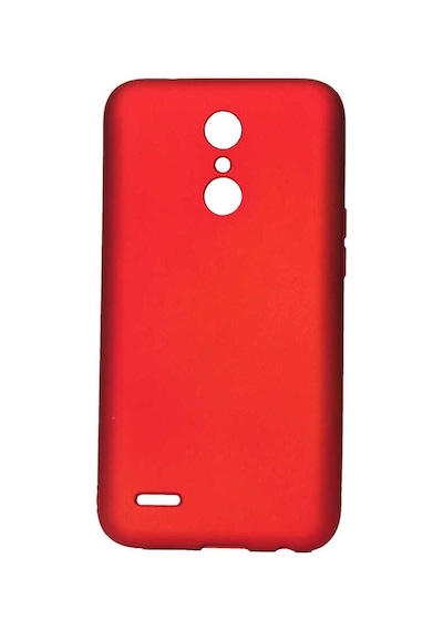 LG Uyumlu K8 2017 Kılıf Zore Premier Silikon Kapak Kırmızı