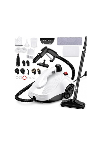 Buharlı Temizlik Makinesi, 2000w Güçlü Buhar Ve 23 Farklı Aparat İle Etkili Temizlik, 5 Bar Yüksek Basınçlı, 16