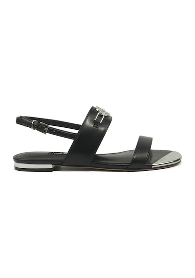 Nine West Gaılar 6fx Siyah Kadın Düz Sandalet 000000000102051467 Siyah