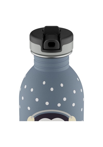 Kids Bottle Happy Penguin Paslanmaz Çelik Çocuk Su Matarası 250 Ml Renkli